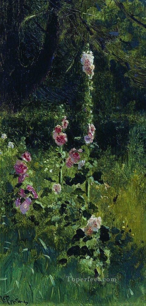 mallow 1880 Ilya Repin Oil Paintings